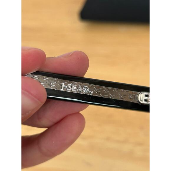 I-Sea Mason Sunglasses Black / Smoke Polarized Lens - NEW - Picture 6 of 8